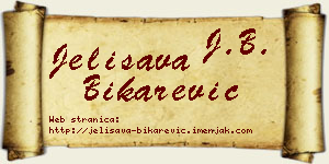 Jelisava Bikarević vizit kartica